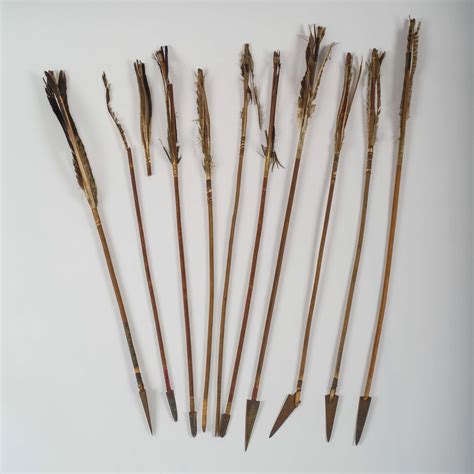 How were old arrows made?