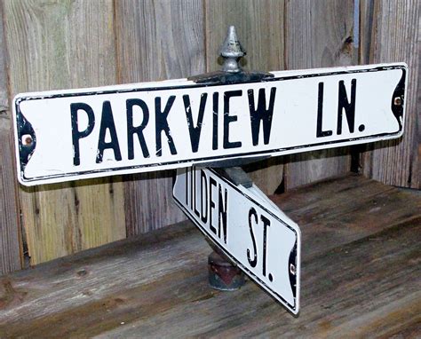 How were street names created?