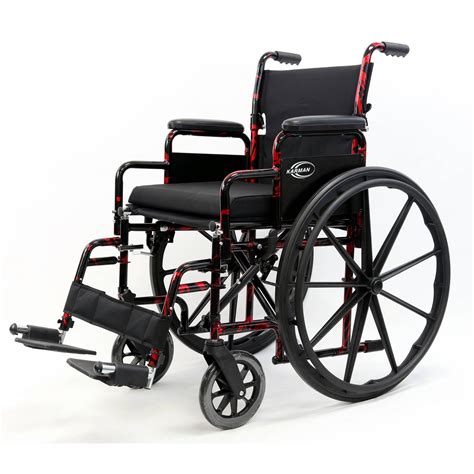 How wide is an 18 wheelchair?