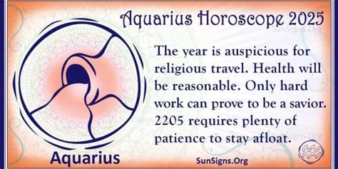 How will be 2025 for Aquarius?
