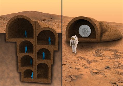 How will we get shelter on Mars?