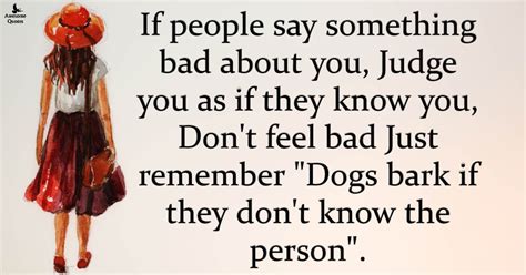 How will you react if a person says bad things about you?