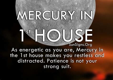 In which house Mercury is strong?
