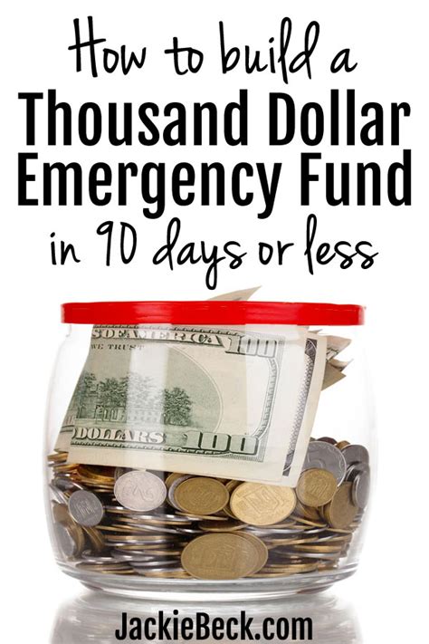 Is $1,000 a good emergency fund?