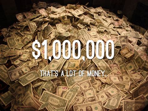Is $1000000 a lot of money?