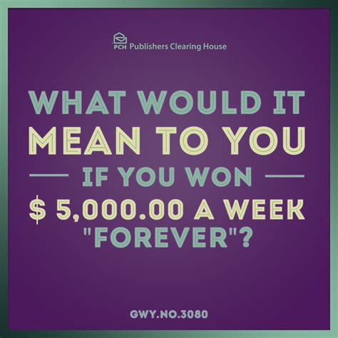 Is $5,000 a week good?