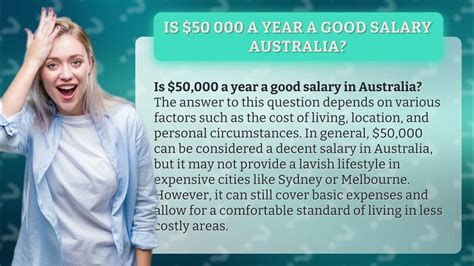 Is $50 000 a year a good salary?