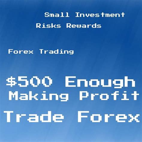 Is $500 enough to trade forex?