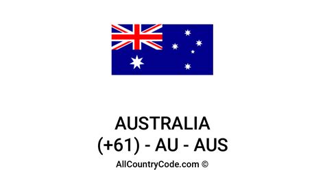 Is +61 for Australia?