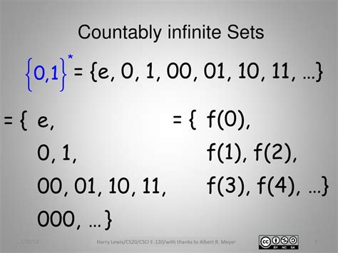 Is 0 1 an infinite set?