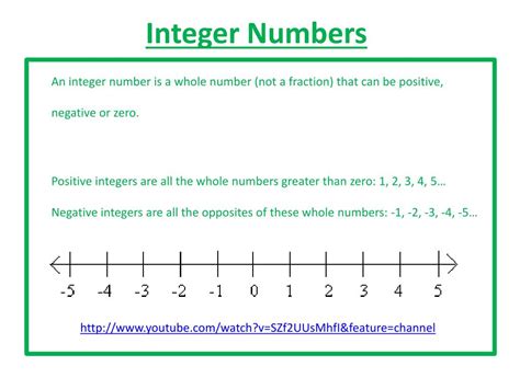 Is 0.5 an integer number?