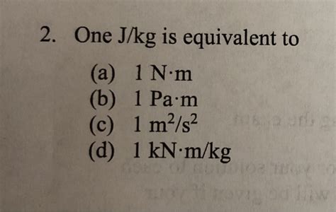 Is 1 J equal to m?