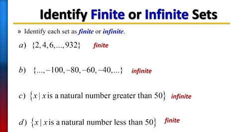 Is 1 a finite number?