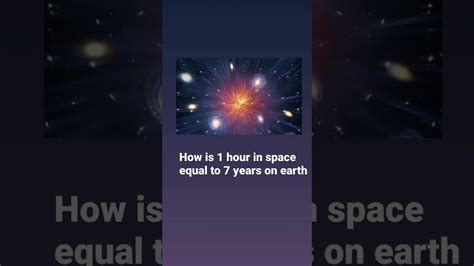 Is 1 hour in space?