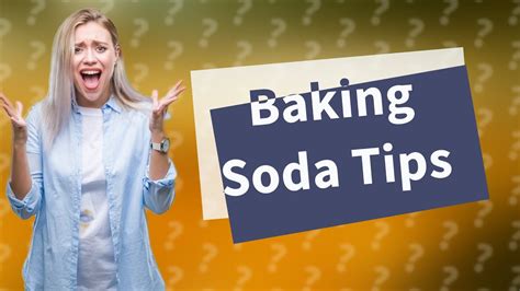 Is 1 teaspoon of baking soda too much?