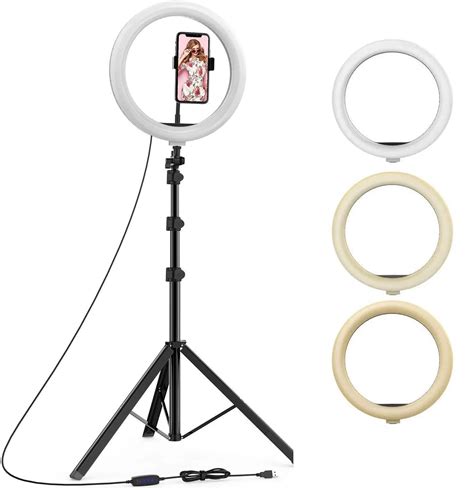 Is 10 inch ring light big enough?