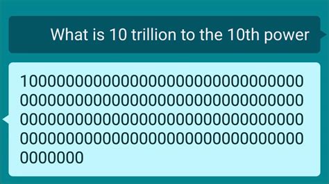 Is 10 to the 12th power a trillion?