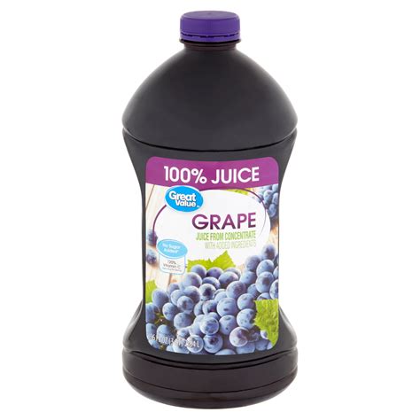 Is 100% grape juice good?