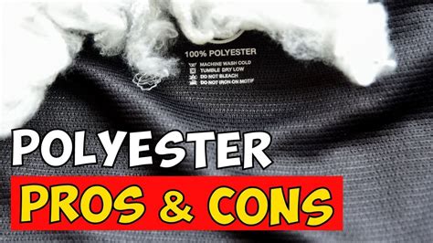 Is 100% polyester bad for you?
