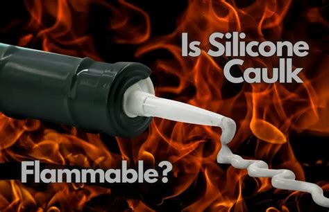 Is 100% silicone flammable?