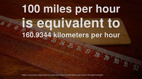 Is 100 km per hour fast?