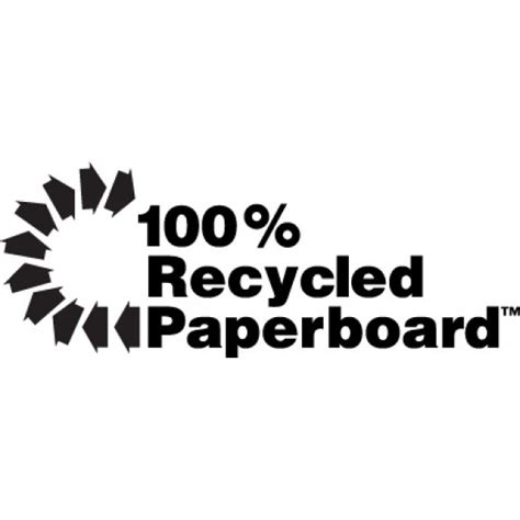 Is 100 recycled paperboard recyclable?