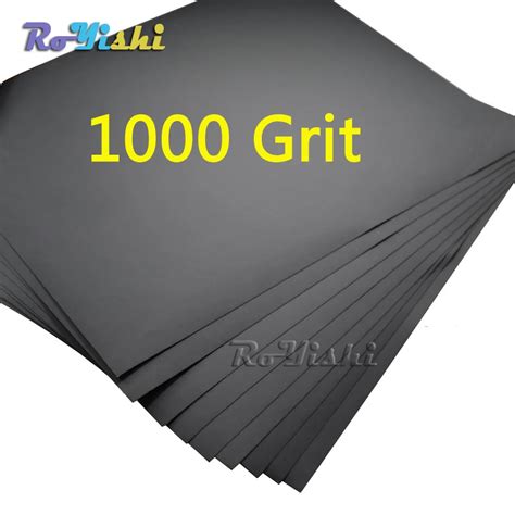 Is 1000 grit sandpaper fine?