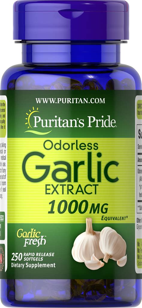 Is 1000 mg of garlic too much for a day?
