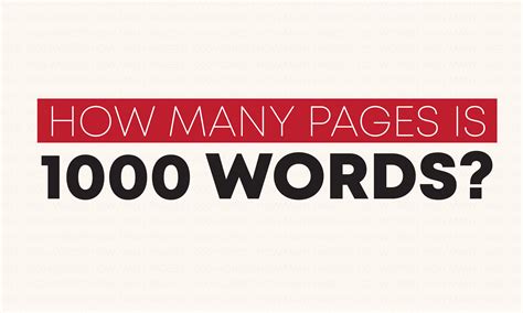 Is 1000 words too long?