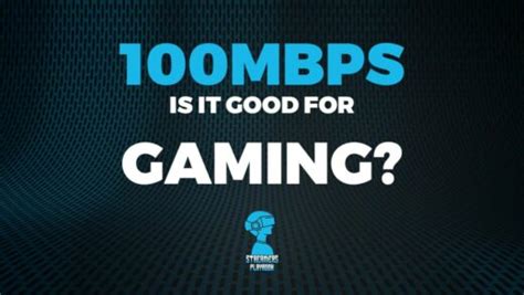 Is 100mbps enough for GeForce NOW?