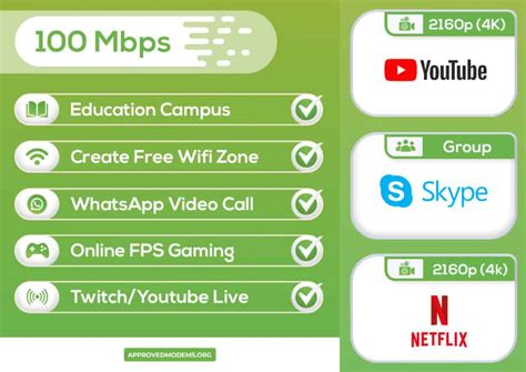 Is 100mbps fast for Zoom?