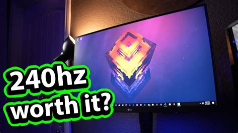 Is 1080p 240Hz worth it?