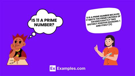 Is 11 a prime number Why or why not?