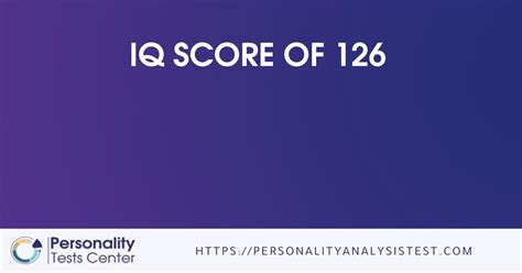 Is 126 a good IQ?