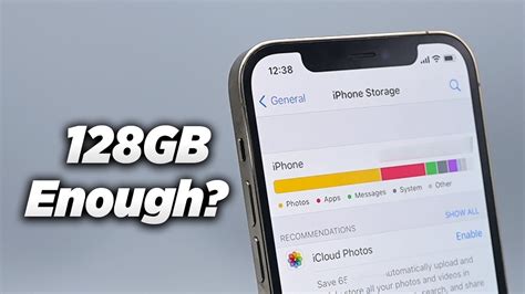 Is 128GB enough for 3 years?