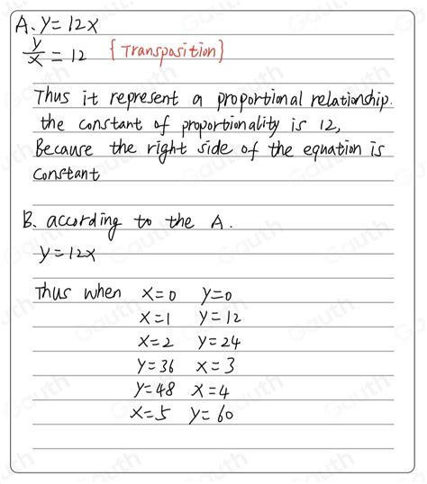 Is 12x 5y proportional?