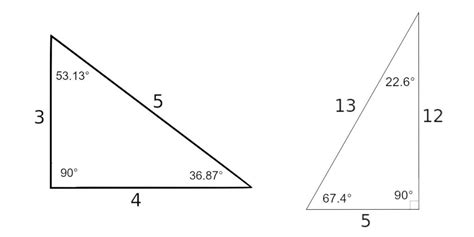 Is 13 12 5 a right triangle?