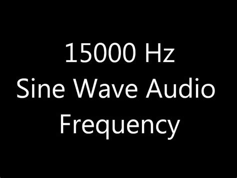 Is 15000 Hz high?