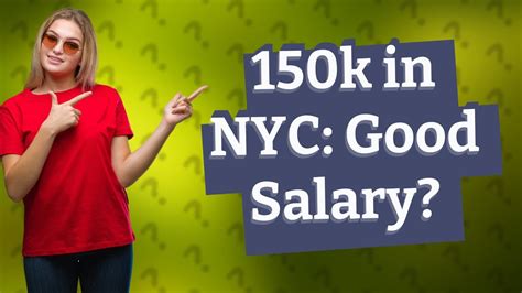 Is 150K a good salary in NYC?