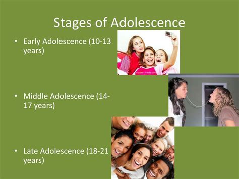 Is 16 a late adolescence?