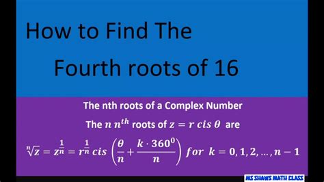 Is 16 a real root?