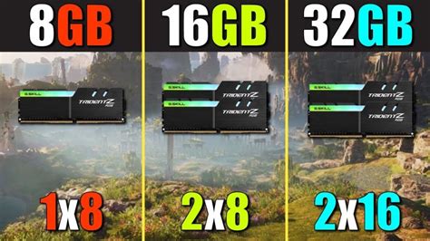 Is 16 or 32GB better for gaming?