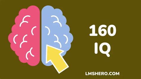 Is 160 IQ a genius?