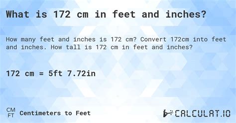 Is 172 cm ok?