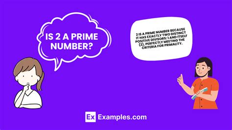 Is 2 a prime number Why or why not?