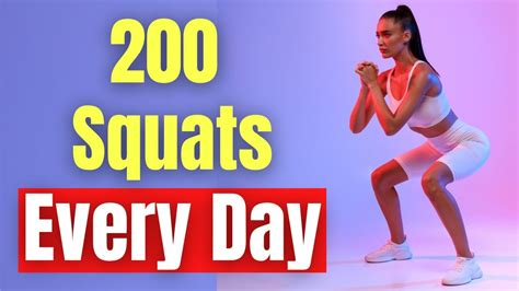 Is 200 squats A Day bad?