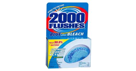 Is 2000 flushes bad for your toilet?