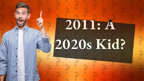 Is 2009 a 2020s kid?