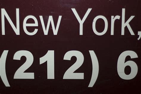 Is 212 a New York number?