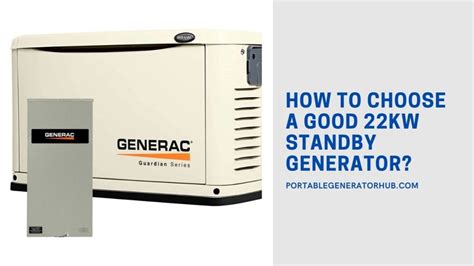 Is 22kW generator big enough?